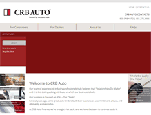 Tablet Screenshot of crbauto.com